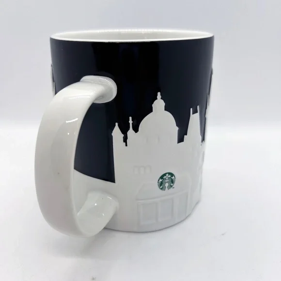 Prague Starbucks Relief 3D Collector Series mug, NEW - Picture 7 of 8